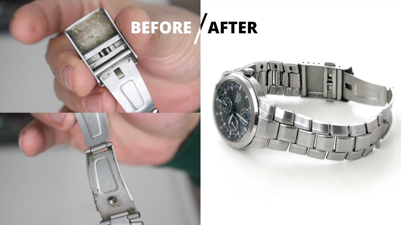 How to Clean a Stainless Steel Watch (Karcher SC1)