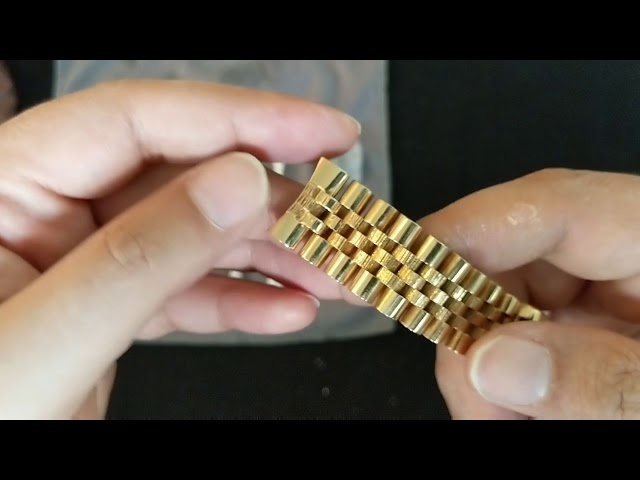 How to Polish and Care for Gold Watch: Results - YouTube