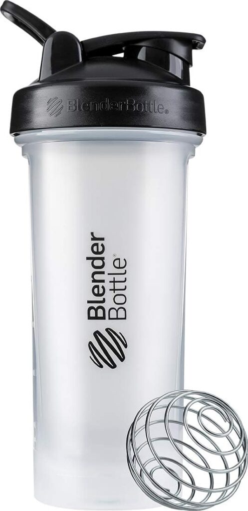 BlenderBottle Classic V2 Shaker Bottle perfect for protein shakes and Pre Workout