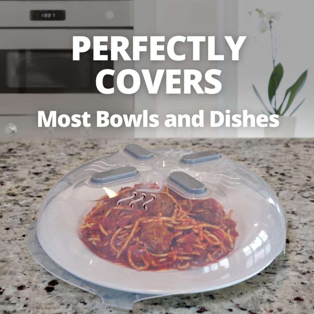 HOVER Magnetic Microwave Cover for Food