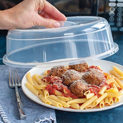Nordic Ware BPA-free and Melamine Free Plastic Splatter Microwave Cover