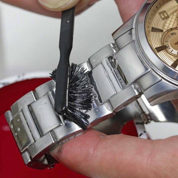 How do people clean a dirty old stainless steel wristwatch? - Quora