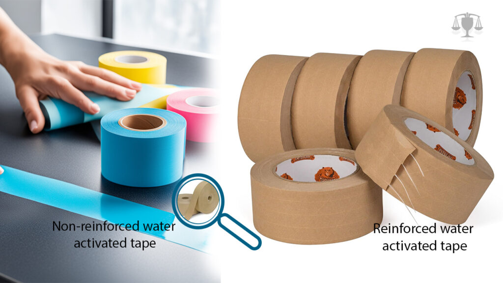 types of water activated tape