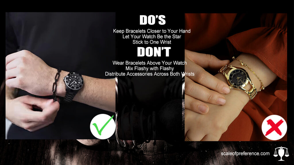 How to Wear a Watch with Bracelets